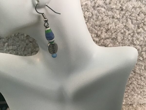 Dangling Peace Earrings