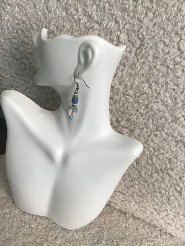 Dangling Peace Earrings - Image 5