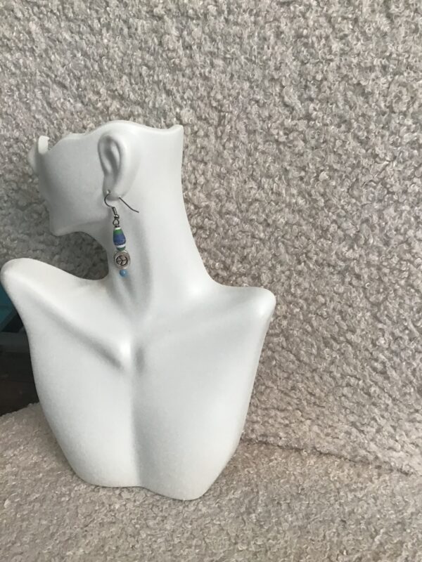 Dangling Peace Earrings - Image 6
