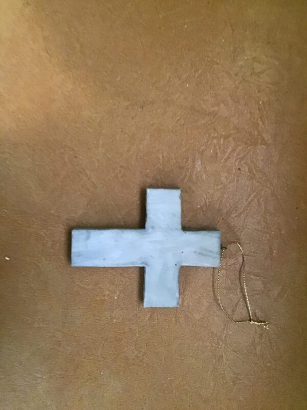Cross with Celtic Knotwork and Serenity Prayer Ornament - Image 4