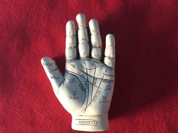 Palmistry Hand and Guide
