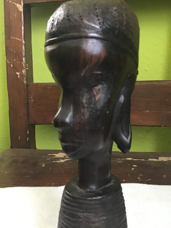 African Woman Bust (Tall)