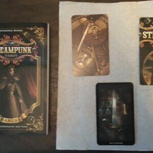 Steampunk Tarot Cards and Book