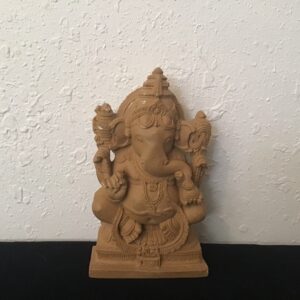 Flat Backed Ganesha Statue