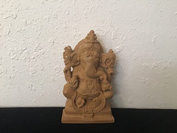 Flat Backed Ganesha Statue