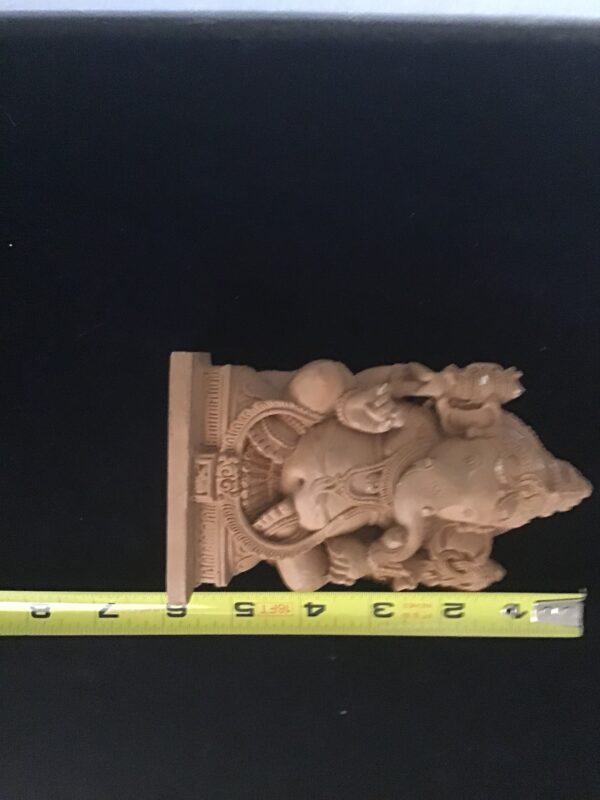 Flat Backed Ganesha Statue - Image 3