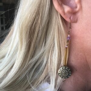 Sun/Star Hanging Earrings