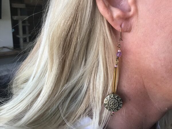 Sun/Star Hanging Earrings