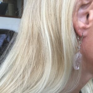 Quartz Crystal Earrings