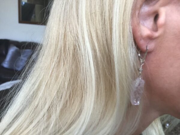 Quartz Crystal Earrings - Image 3