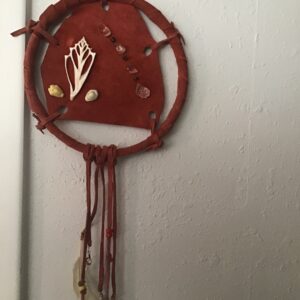 Shell and Crystal Dream Catcher