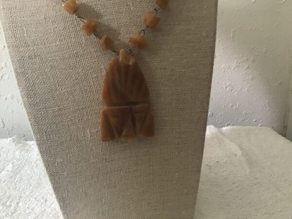 Tan Peruvian Inca Necklace
