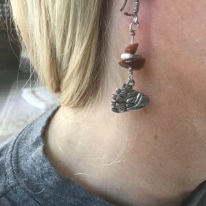 Southwestern Tribal Bird Earrings