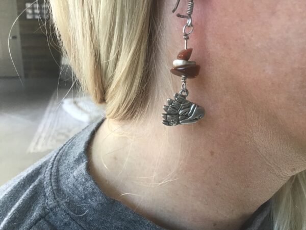 Southwestern Tribal Bird Earrings