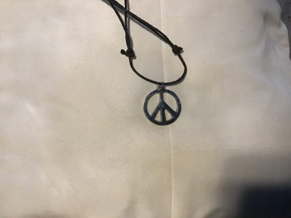 Peace Sign Necklace - Image 4