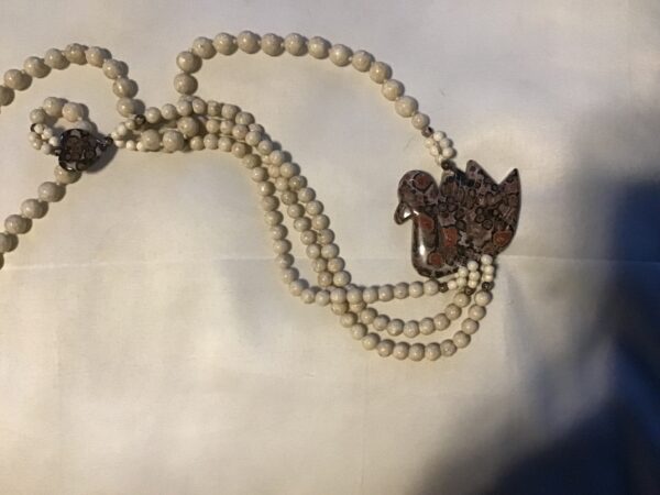 Jasper Bird and Bead Necklace - Image 4