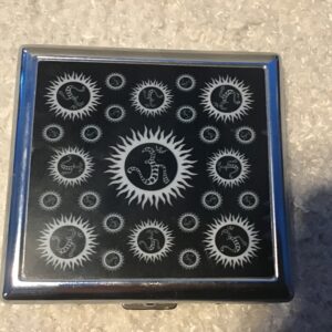 Om Symbol Cigarette Case