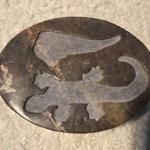 Lizard and India Trinket Box