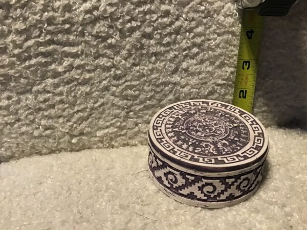 Aztec/Mayan Face Trinket Box - Image 3