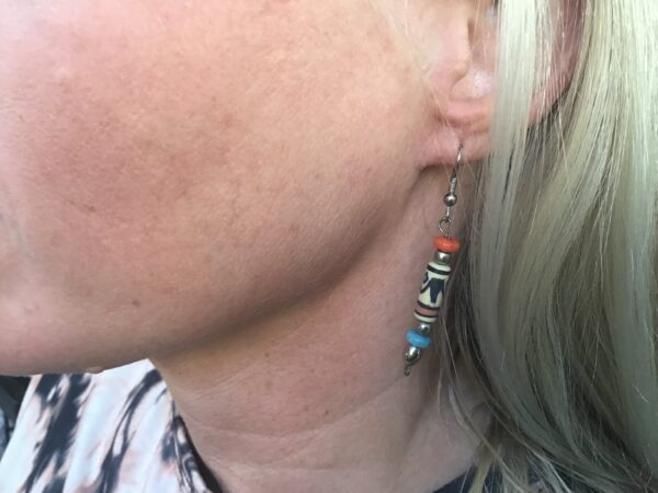 Southwestern Design Earrings - Image 2