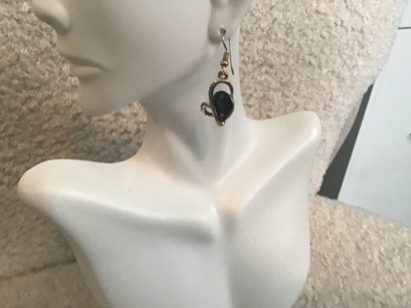 Purple Heart Jewelry Set (Necklace and Earrings) - Image 3