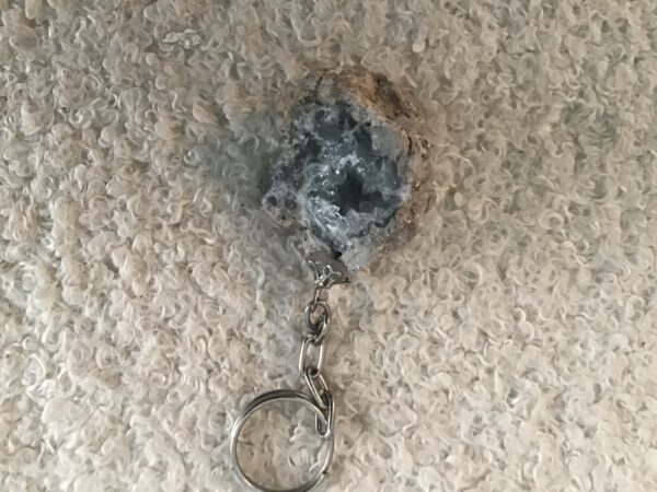 Raw Mineral Keychain - Image 2
