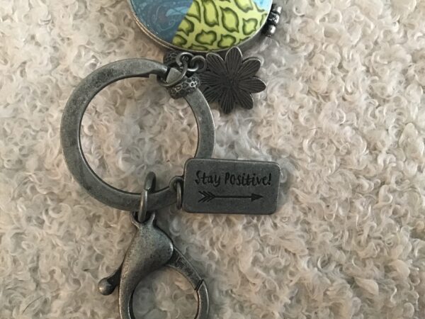 Teardrop Shaped Keychain Locket - Image 4