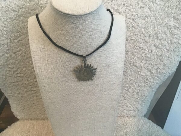 Pentagram in Sun Pendant - Image 3