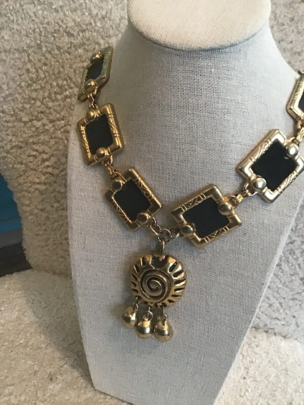 Spiral Symbol and Slates Necklace - Image 3