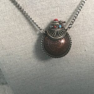 Tibetan Snuff Bottle Necklace