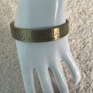 Tibetan Symbol Cuff Bracelet