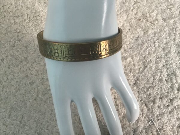 Tibetan Symbol Cuff Bracelet