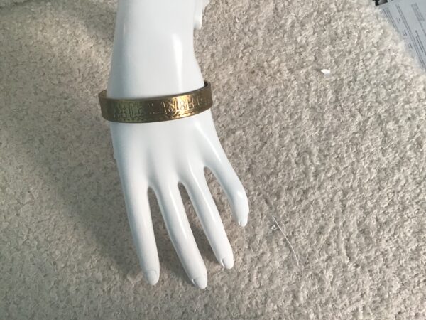 Tibetan Symbol Cuff Bracelet - Image 3
