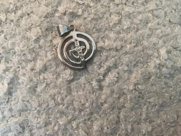 Silver Pendant Similar to Choku Rei Reiki Symbol - Image 2