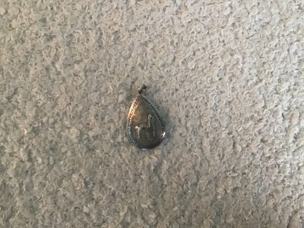 Llama/Greek Key Pendant - Image 5