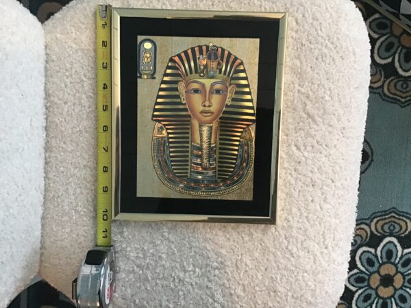 Framed King Tut Picture - Image 4