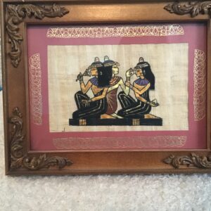 Egyptian Framed Picture: 3 Women