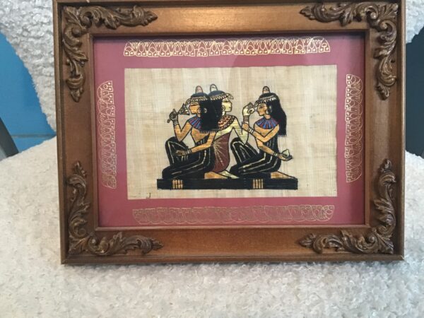 Egyptian Framed Picture: 3 Women
