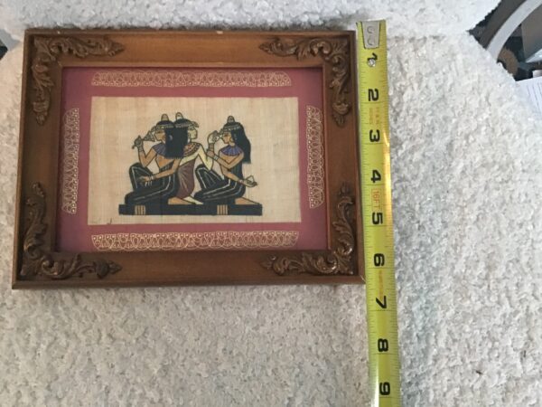 Egyptian Framed Picture: 3 Women - Image 4