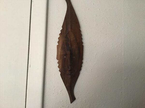 Light Brown Long Banana Shaped Wall Mask - Image 2