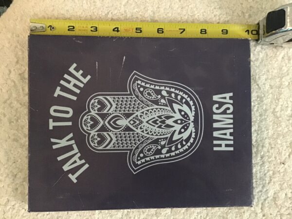 Talk to the Hamsa Wall Hanging - Image 3
