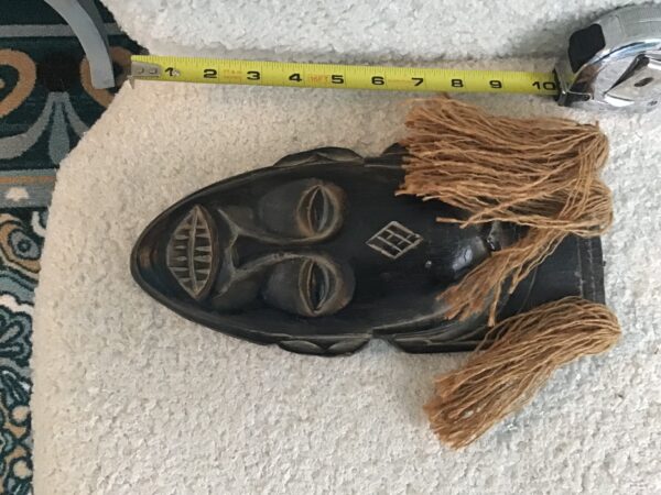 Black Indonesian Wall Mask - Image 3