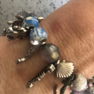 Sea Theme and Bead Bracelet