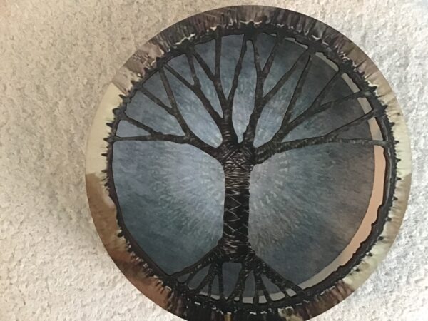 Native American Tree of Life Drum - Image 3