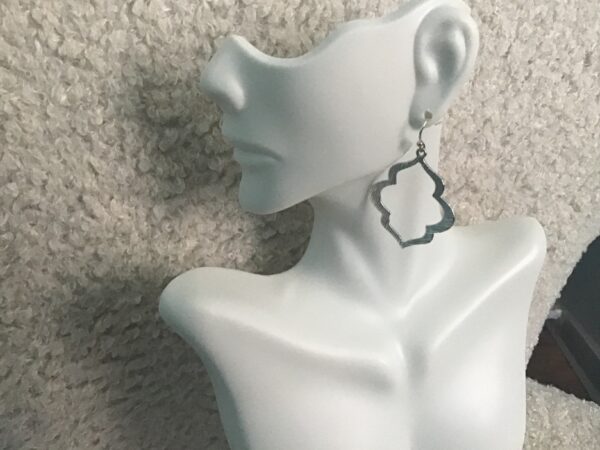 Moroccan/Indian Symbol Earrings - Image 2