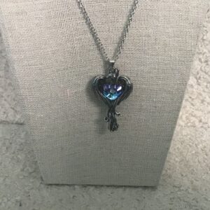 Heart Shaped Phoenix Necklace