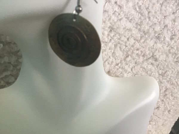 Spiral and Symbol Earrings (Round)