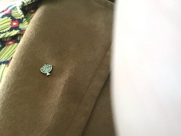 Menorah Lapel Pin - Image 3