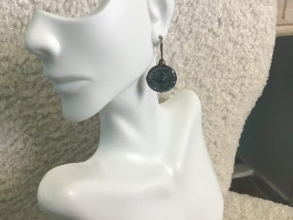 Fancy Compass Like Earrings - Image 3