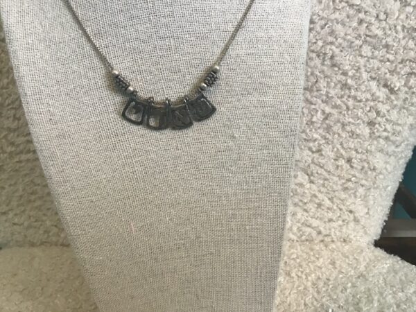 Sterling Silver Hebrew Name Necklace - Image 2
